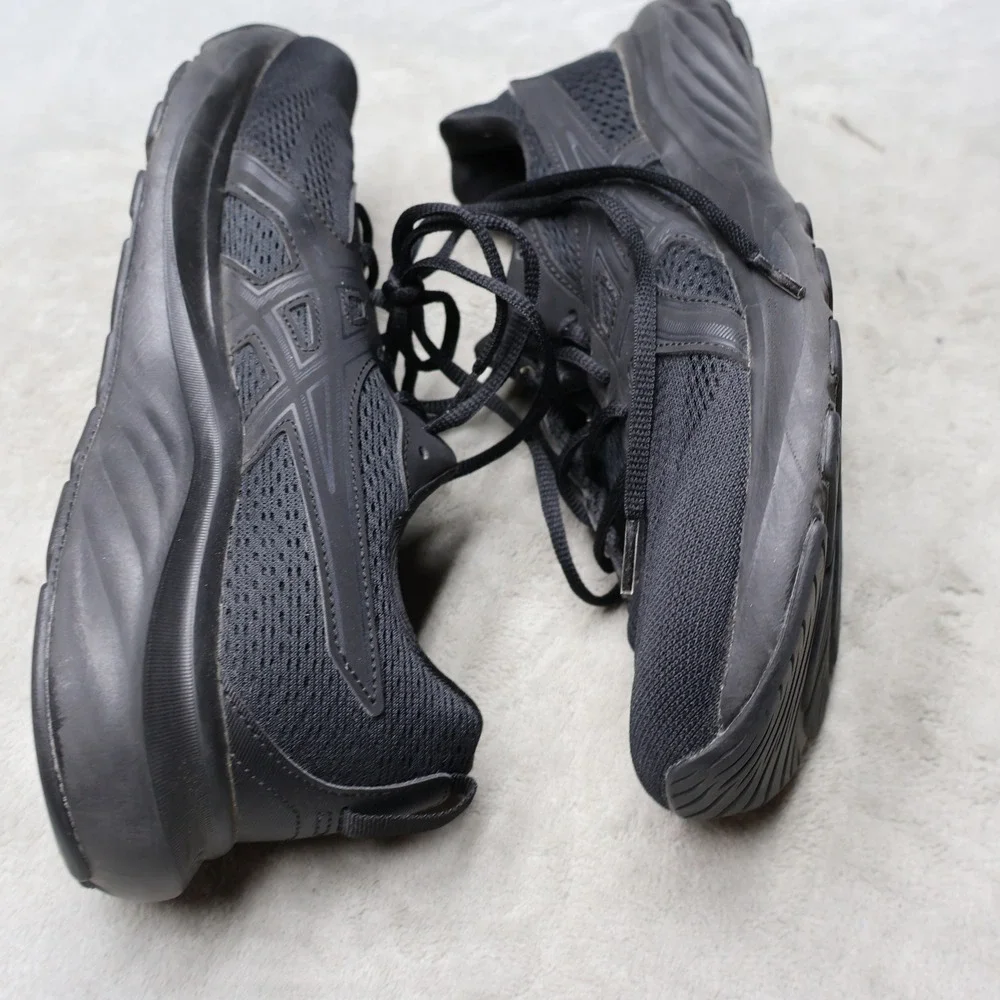 Asics Mens 9 Running Shoes Black Gel-Contend 9 Mesh Lightweight Gym Athletic